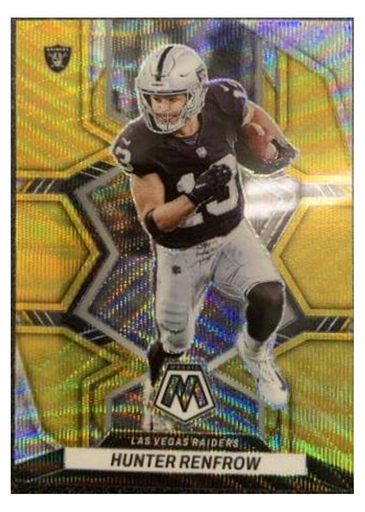 2022 Panini Mosaic Base Set Hunter Renfrow #118 card