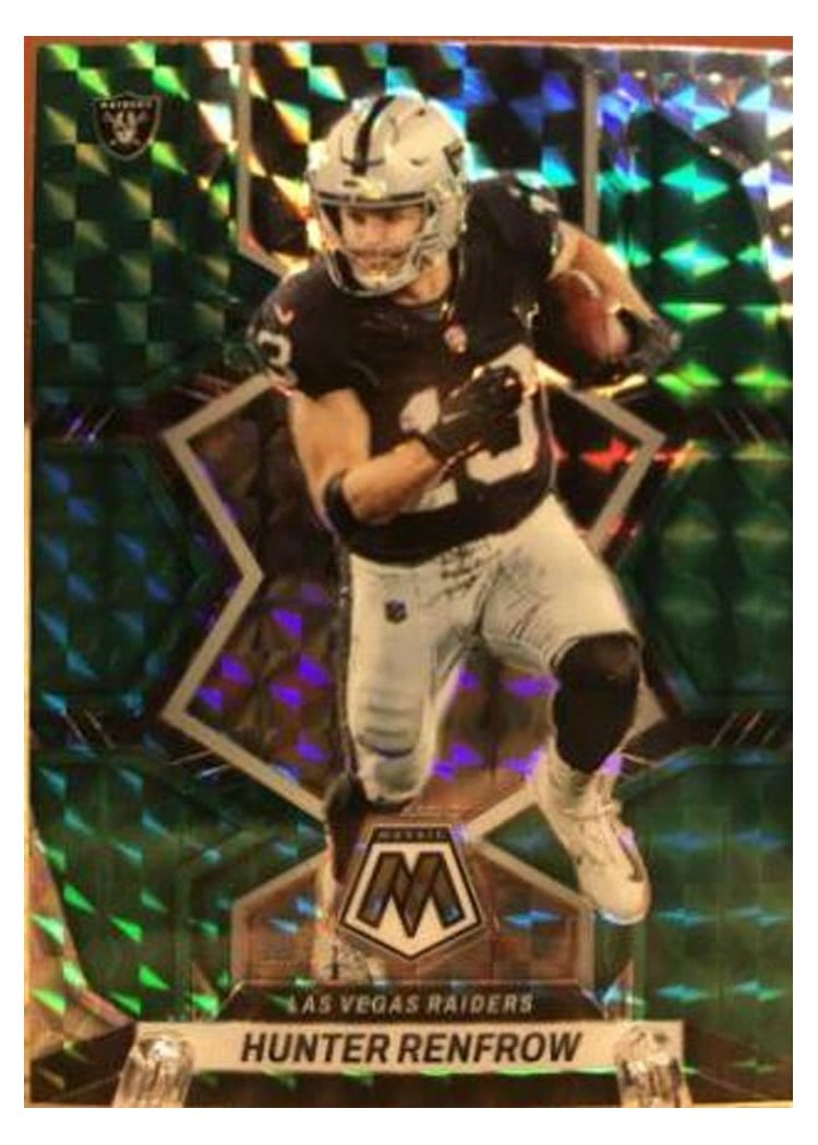 2022 Panini Mosaic Base Set Hunter Renfrow #118 card