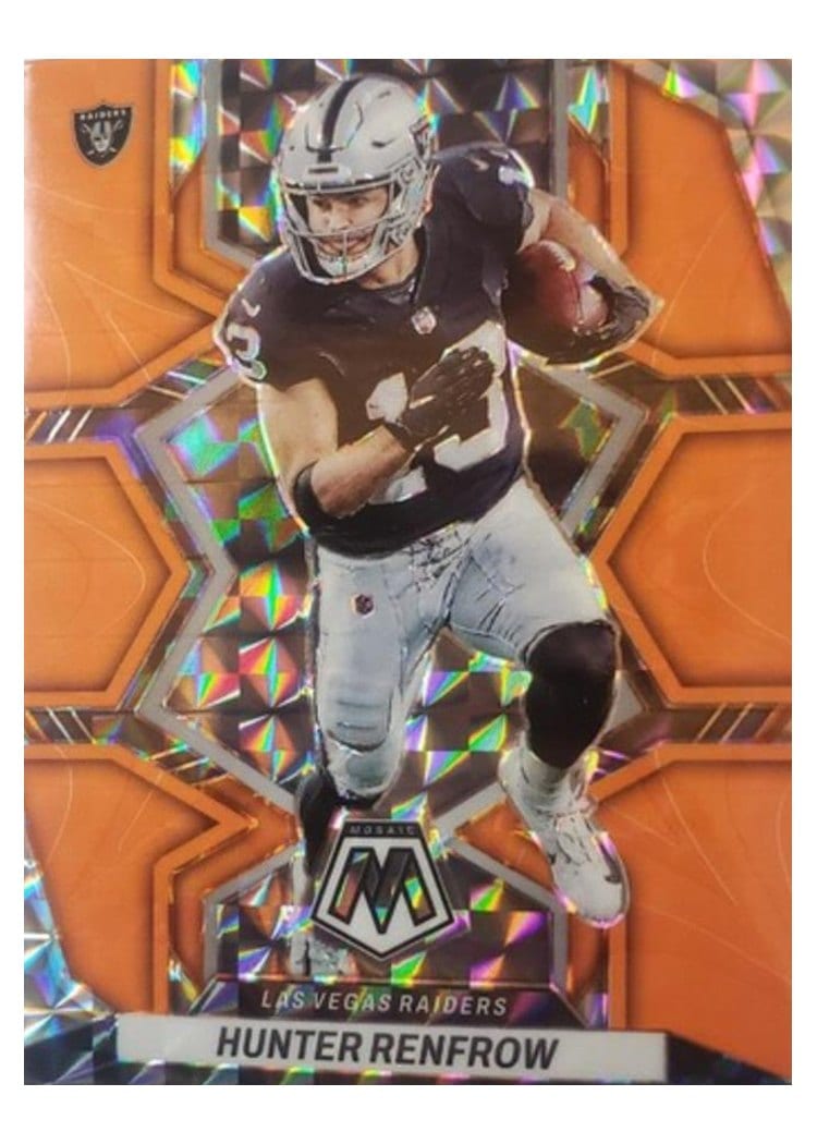 2022 Panini Mosaic Base Set Hunter Renfrow #118 card