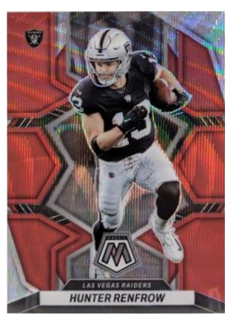 2022 Panini Mosaic Base Set Hunter Renfrow #118 card