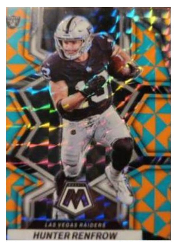 2022 Panini Mosaic Base Set Hunter Renfrow #118 card