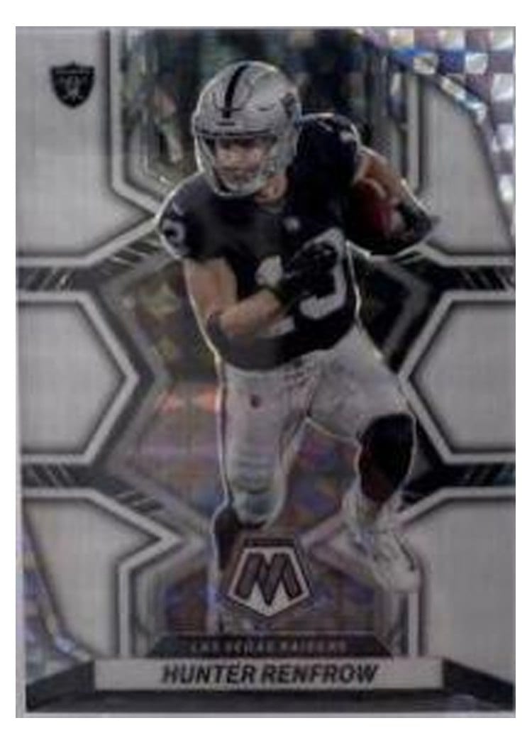 2022 Panini Mosaic Base Set Hunter Renfrow #118 card