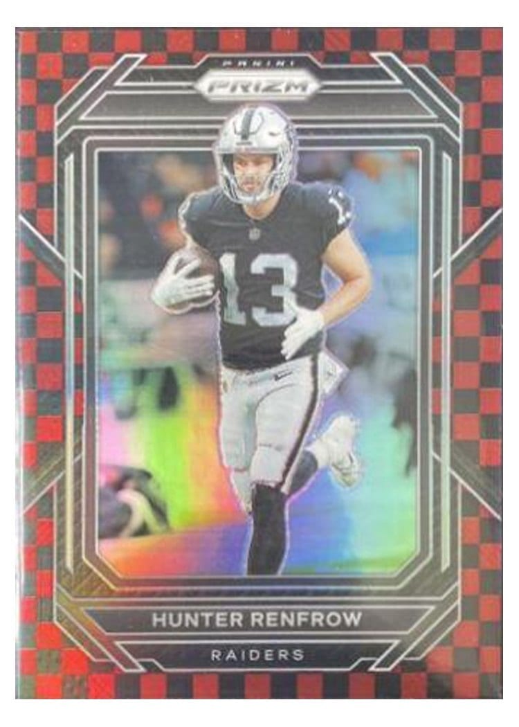2022 Panini Prizm Base Set Hunter Renfrow #172 card