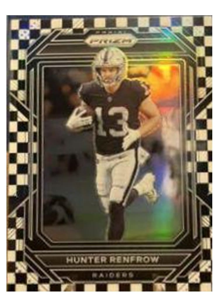 2022 Panini Prizm Base Set Hunter Renfrow #172 card