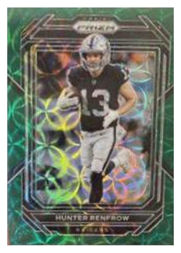 2022 Panini Prizm Base Set Hunter Renfrow #172 card