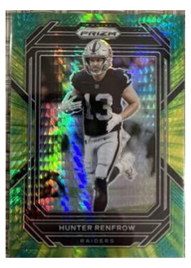 2022 Panini Prizm Base Set Hunter Renfrow #172 card