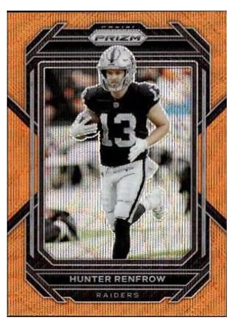 2022 Panini Prizm Base Set Hunter Renfrow #172 card