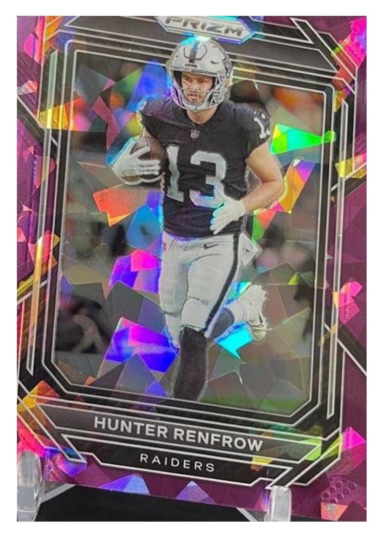 2022 Panini Prizm Base Set Hunter Renfrow #172 card