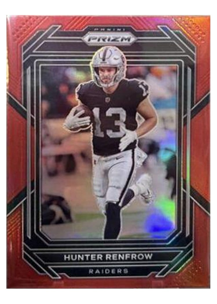 2022 Panini Prizm Base Set Hunter Renfrow #172 card