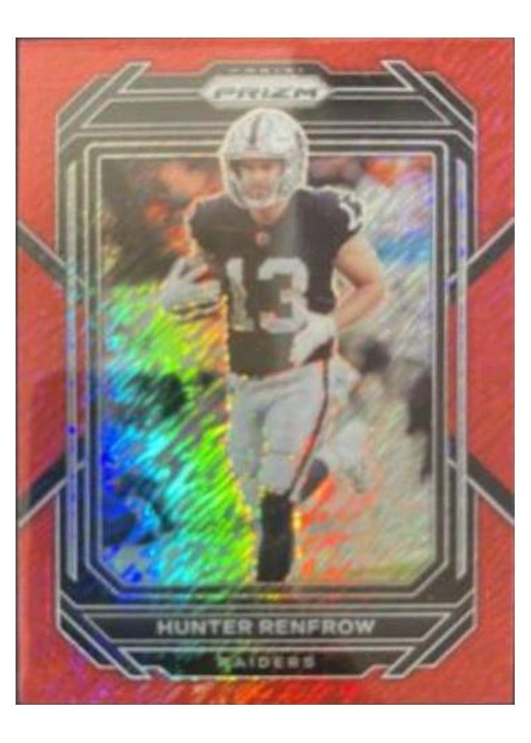 2022 Panini Prizm Base Set Hunter Renfrow #172 card