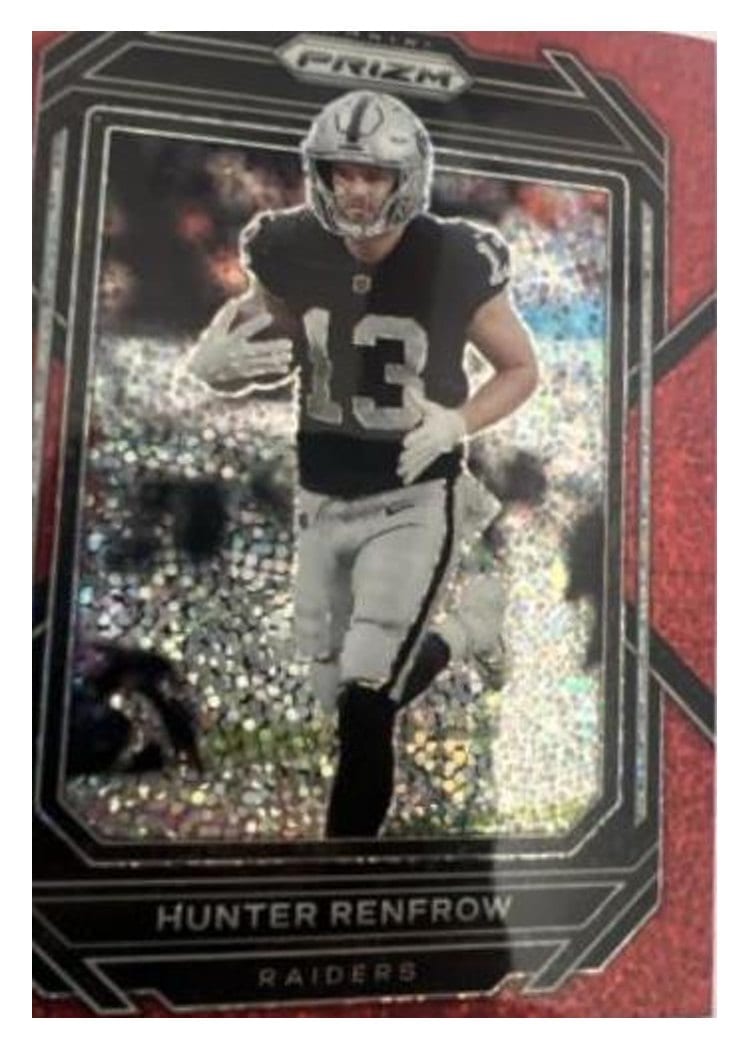 2022 Panini Prizm Base Set Hunter Renfrow #172 card