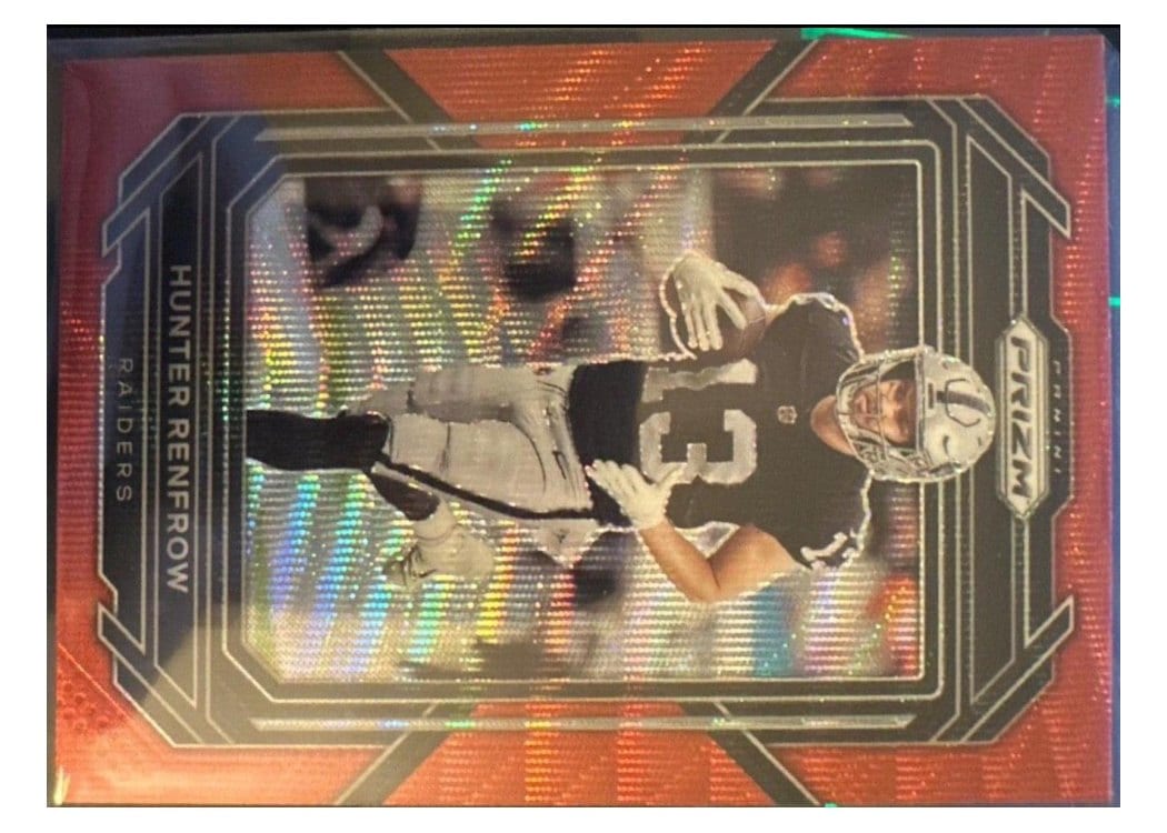 2022 Panini Prizm Base Set Hunter Renfrow #172 card