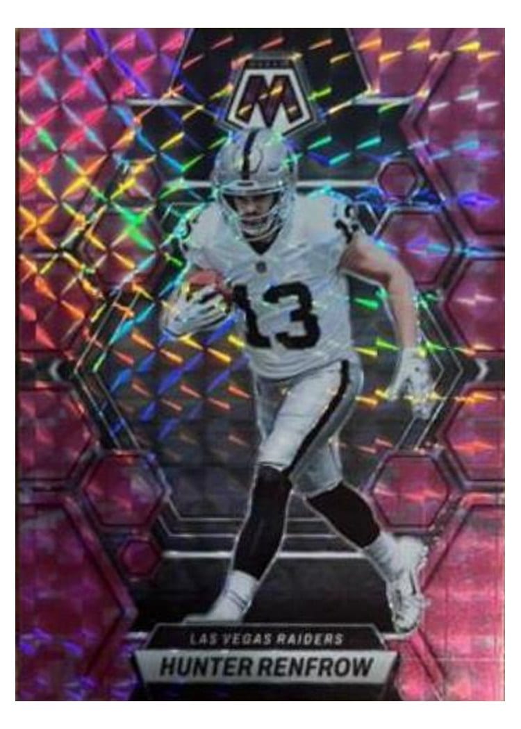 2023 Panini Mosaic Base Set Hunter Renfrow #121 card