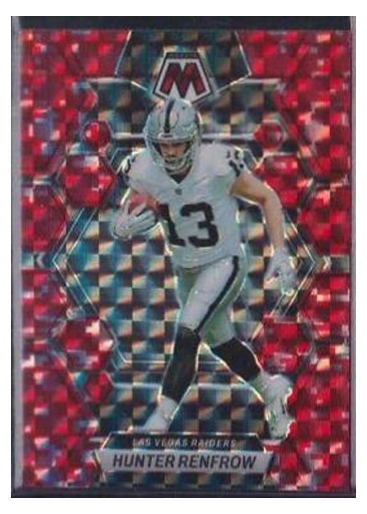 2023 Panini Mosaic Base Set Hunter Renfrow #121 card