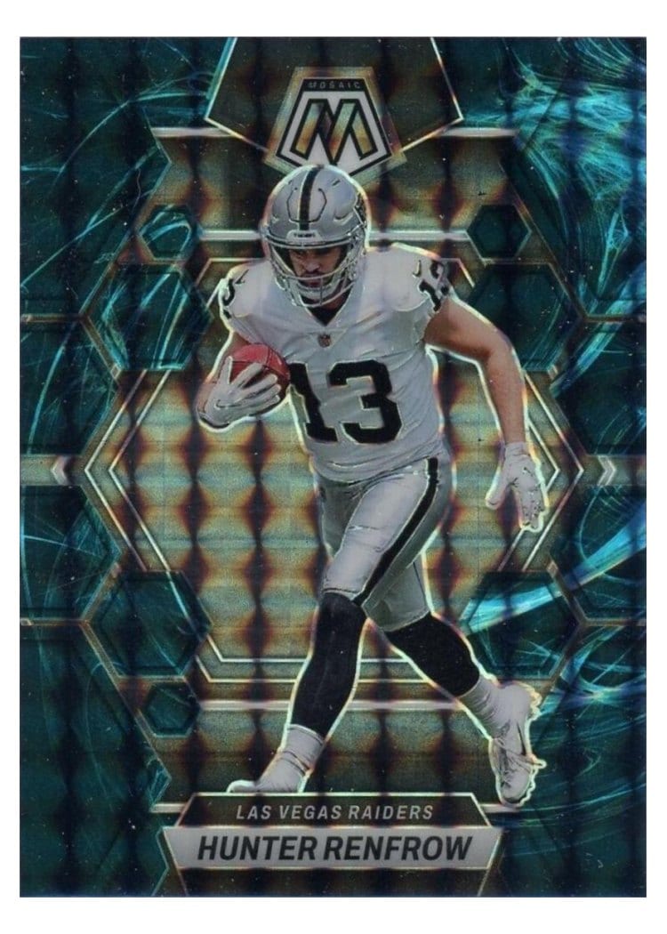 2023 Panini Mosaic Base Set Hunter Renfrow #121 card