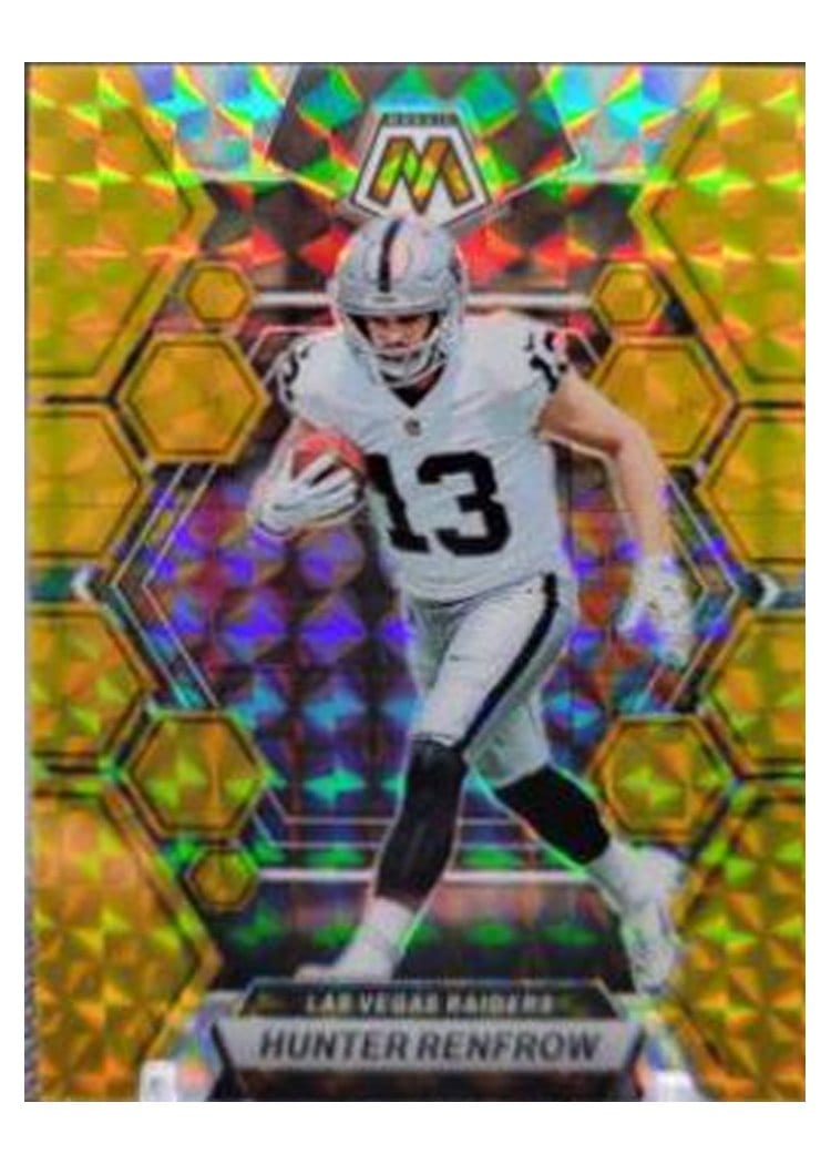 2023 Panini Mosaic Base Set Hunter Renfrow #121 card