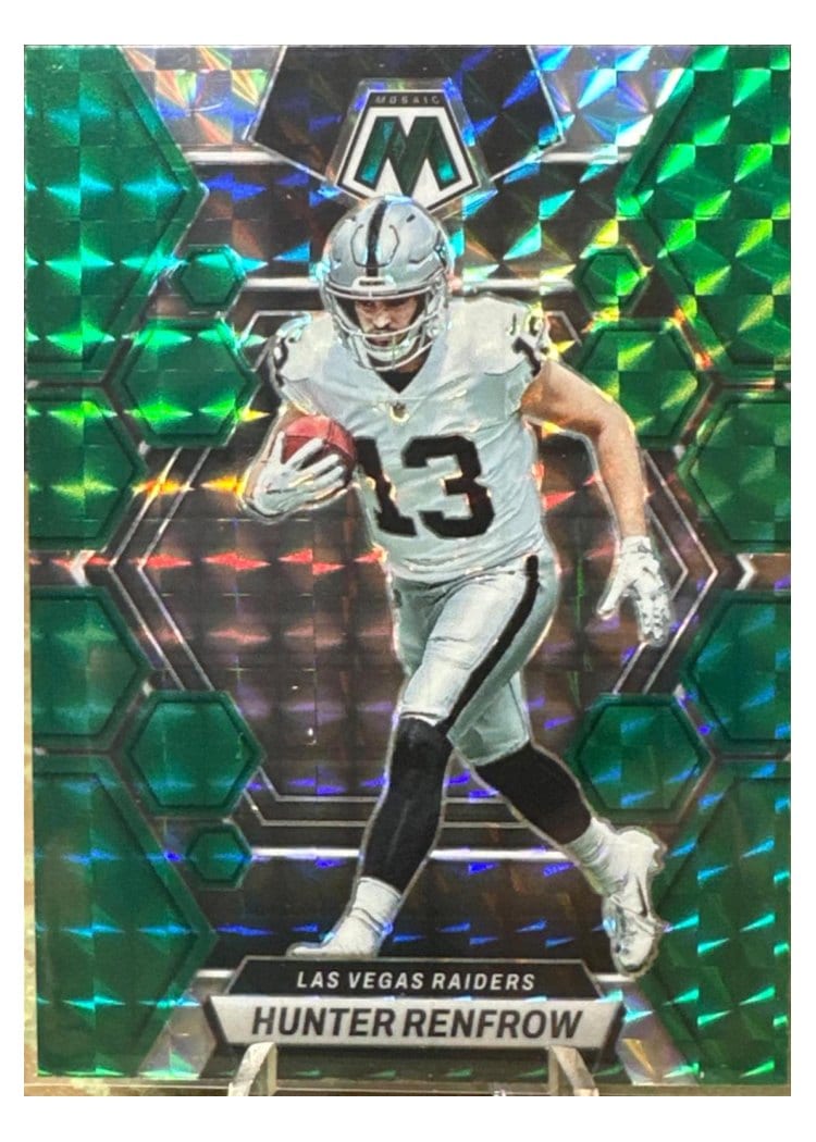 2023 Panini Mosaic Base Set Hunter Renfrow #121 card