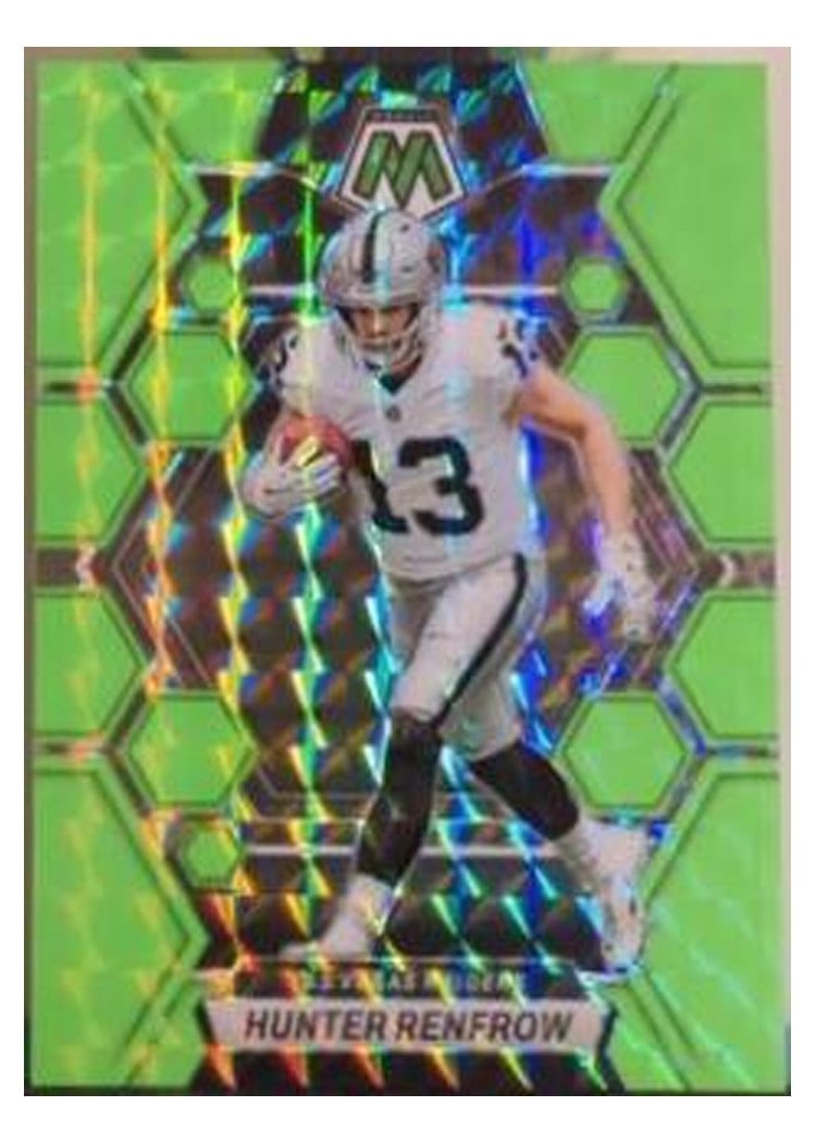 2023 Panini Mosaic Base Set Hunter Renfrow #121 card