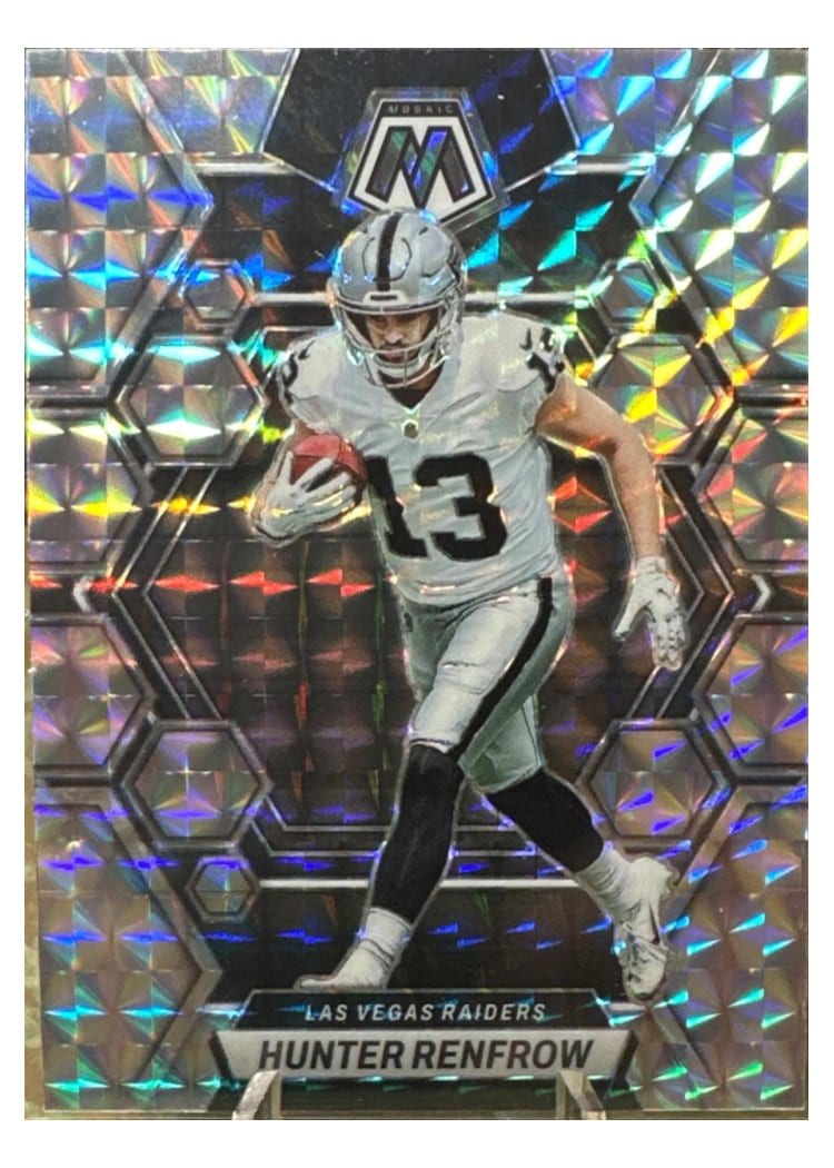 2023 Panini Mosaic Base Set Hunter Renfrow #121 card