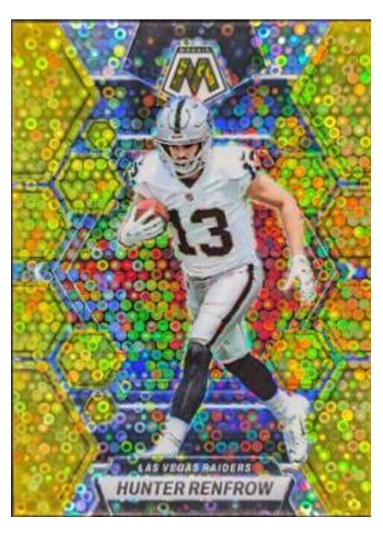 2023 Panini Mosaic Base Set Hunter Renfrow #121 card