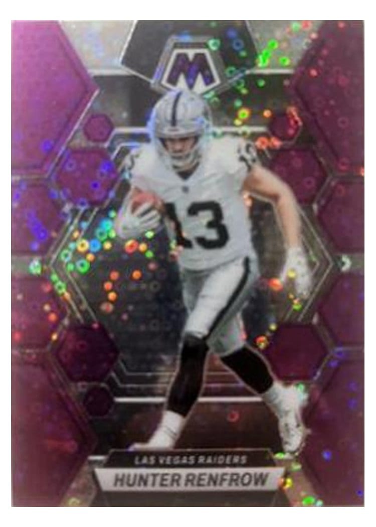 2023 Panini Mosaic Base Set Hunter Renfrow #121 card
