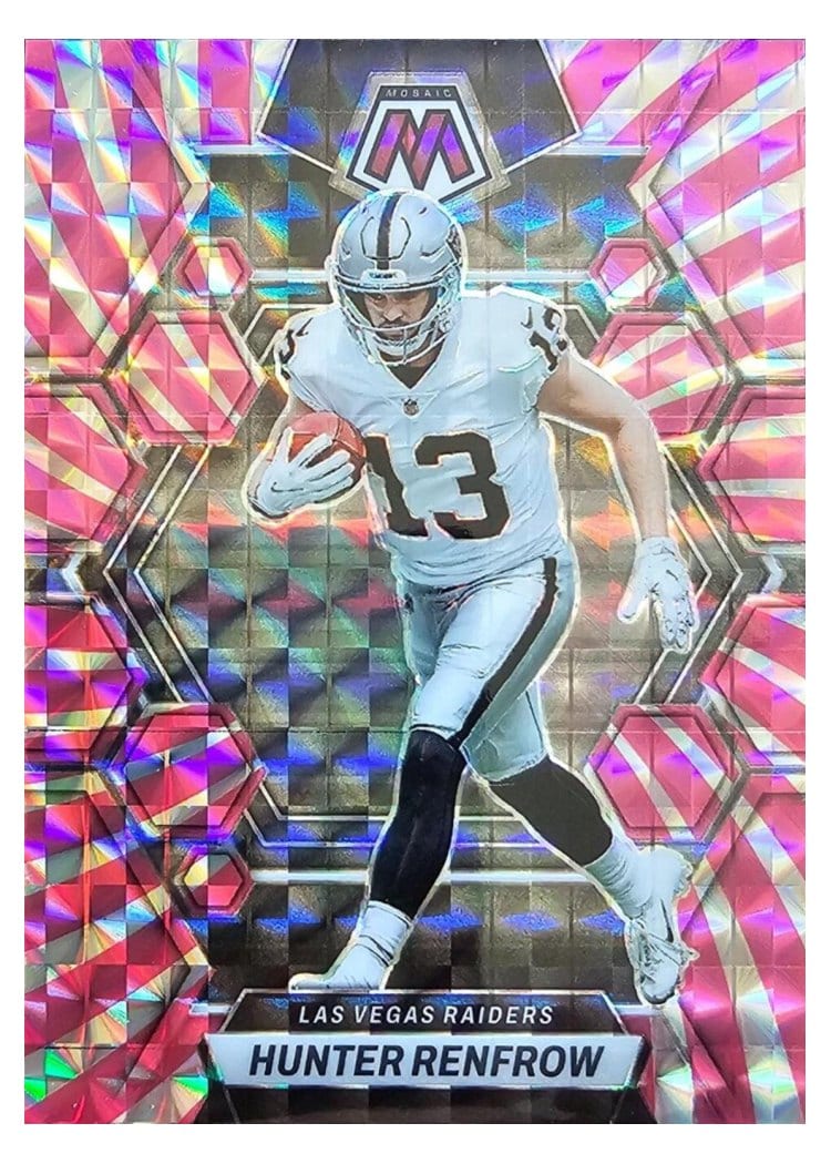 2023 Panini Mosaic Base Set Hunter Renfrow #121 card