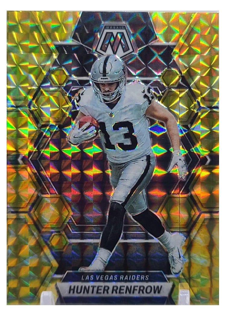 2023 Panini Mosaic Base Set Hunter Renfrow #121 card