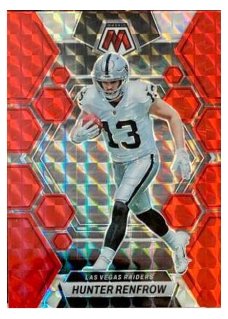2023 Panini Mosaic Base Set Hunter Renfrow #121 card