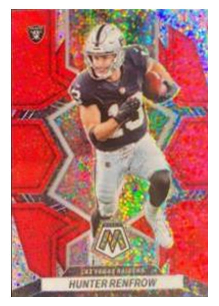 2023 Panini Mosaic Base Set Hunter Renfrow #121 card