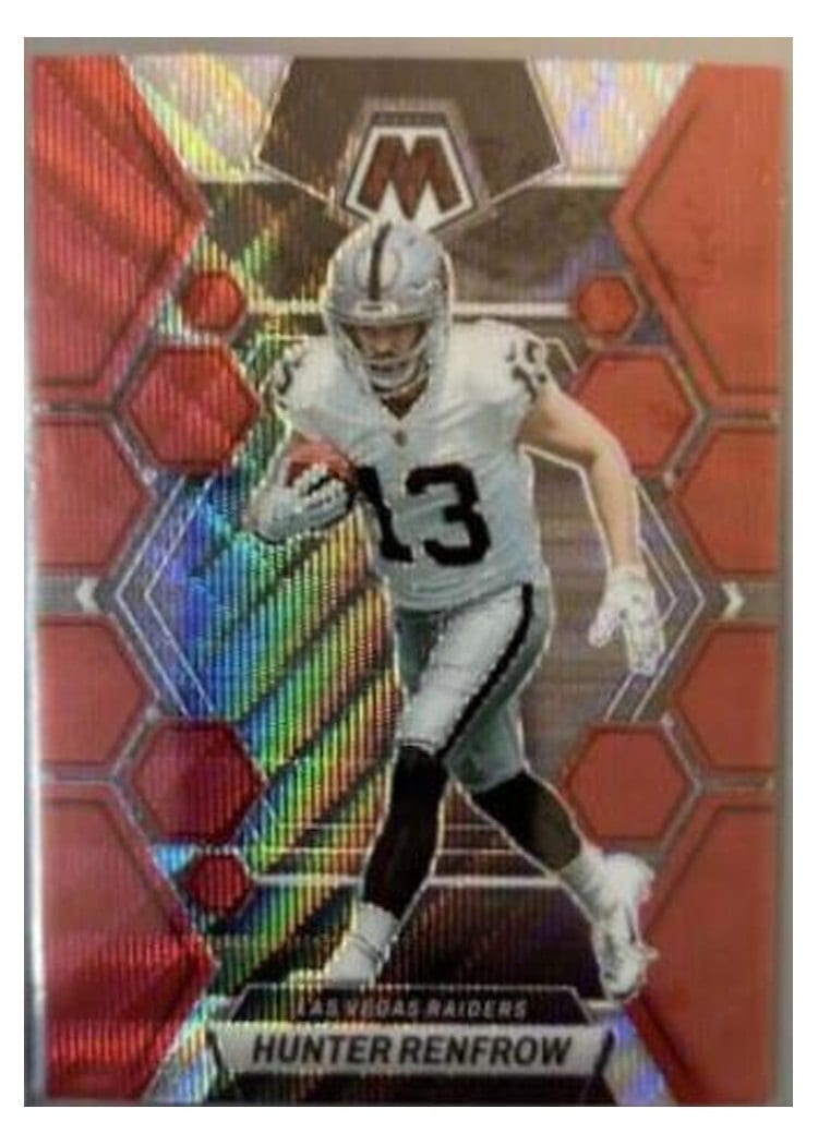 2023 Panini Mosaic Base Set Hunter Renfrow #121 card