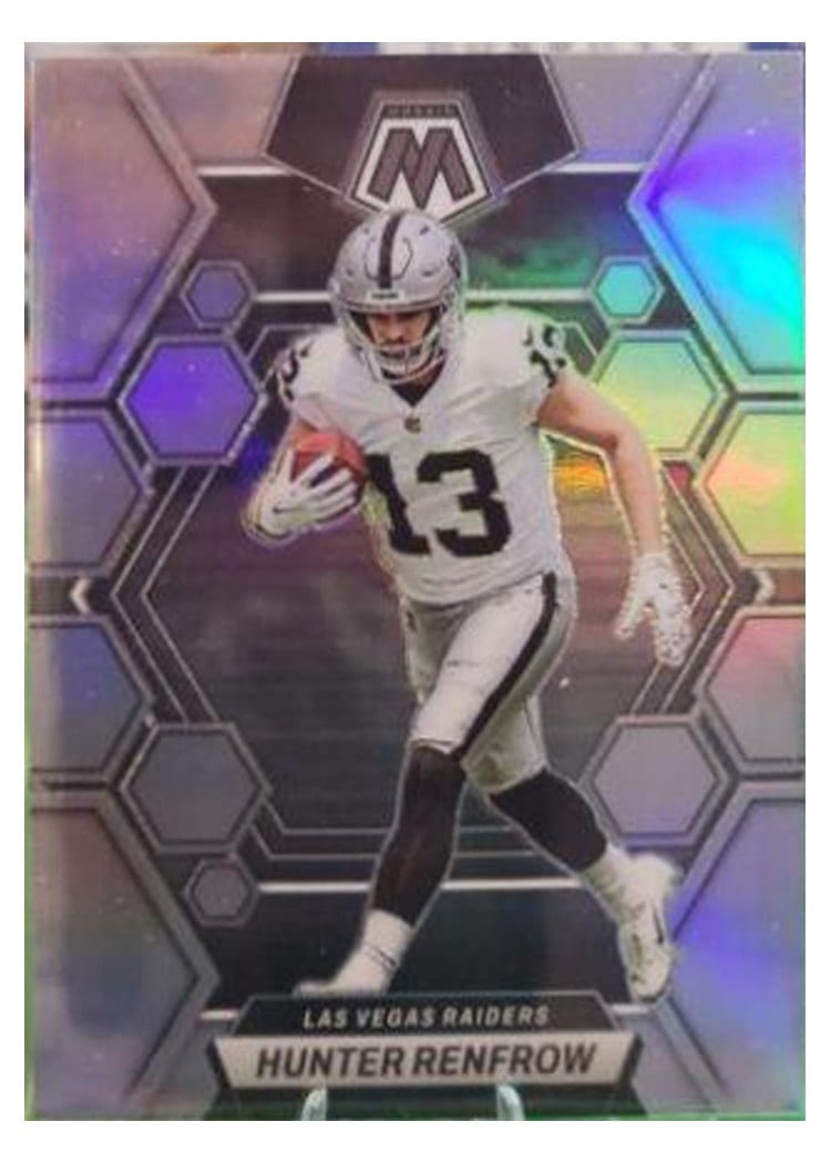 2023 Panini Mosaic Base Set Hunter Renfrow #121 card