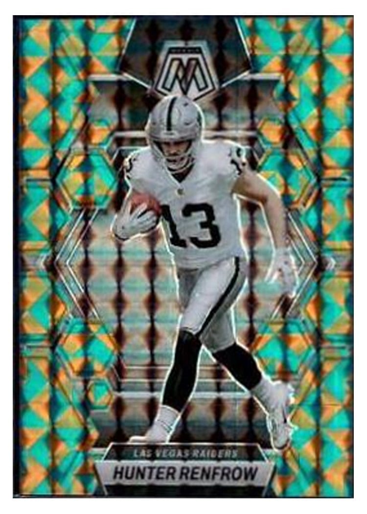 2023 Panini Mosaic Base Set Hunter Renfrow Tessellation #121 card