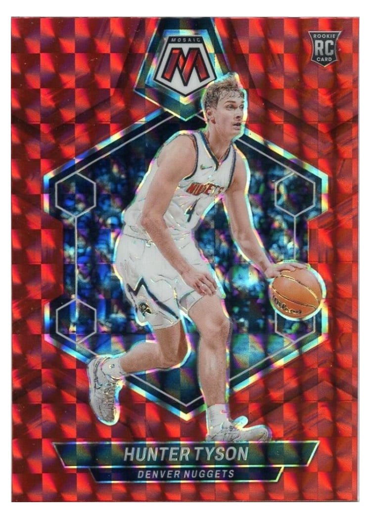 2023-24 Panini Mosaic Base Set Hunter Tyson #241 card