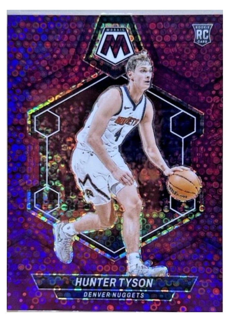 2023-24 Panini Mosaic Base Set Hunter Tyson #241 card