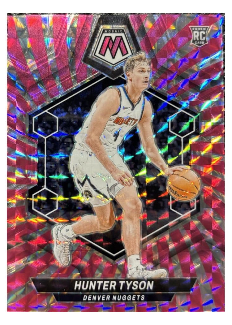 2023-24 Panini Mosaic Base Set Hunter Tyson #241 card