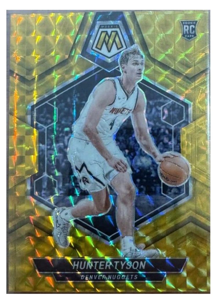 2023-24 Panini Mosaic Base Set Hunter Tyson #241 card