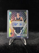 2023-24 Panini Phoenix Rookie Jersey Autographs Hunter Tyson #RJA-HTY card