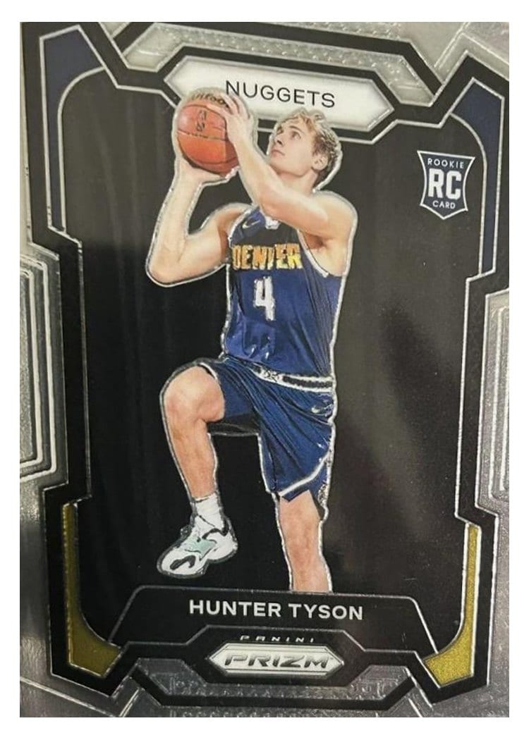 2023-24 Panini Prizm Base Set Hunter Tyson #171 card