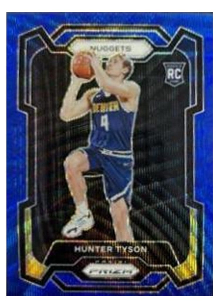 2023-24 Panini Prizm Base Set Hunter Tyson #171 card