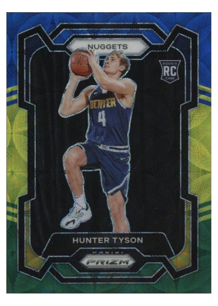 2023-24 Panini Prizm Base Set Hunter Tyson #171 card