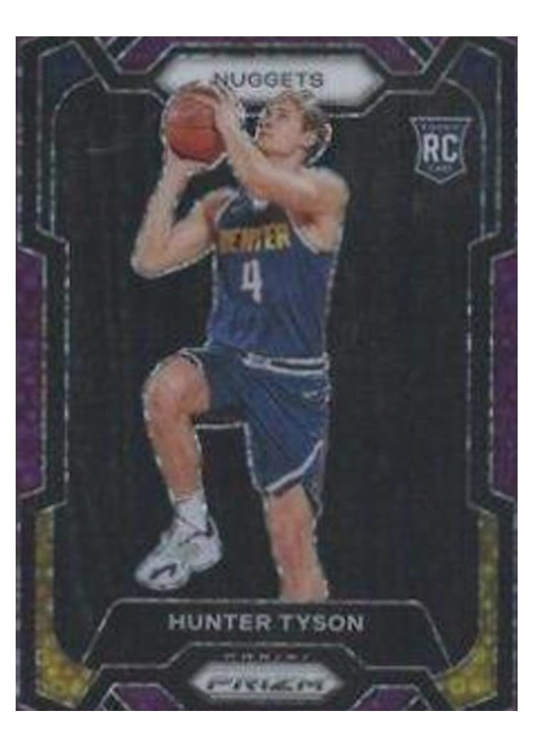 2023-24 Panini Prizm Base Set Hunter Tyson #171 card