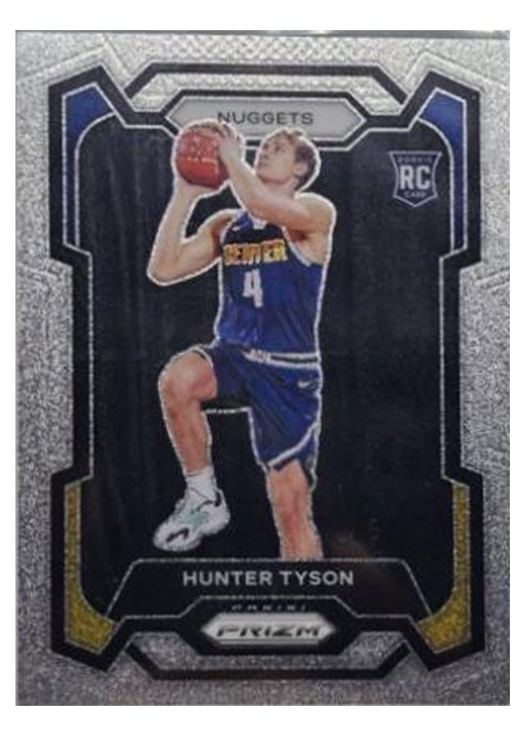 2023-24 Panini Prizm Base Set Hunter Tyson #171 card