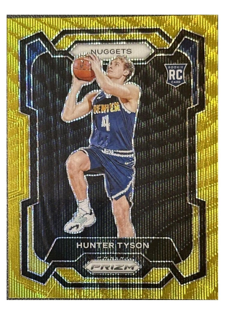 2023-24 Panini Prizm Base Set Hunter Tyson #171 card