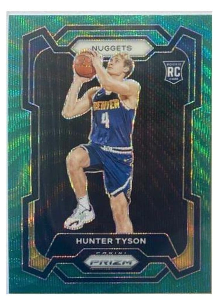 2023-24 Panini Prizm Base Set Hunter Tyson #171 card
