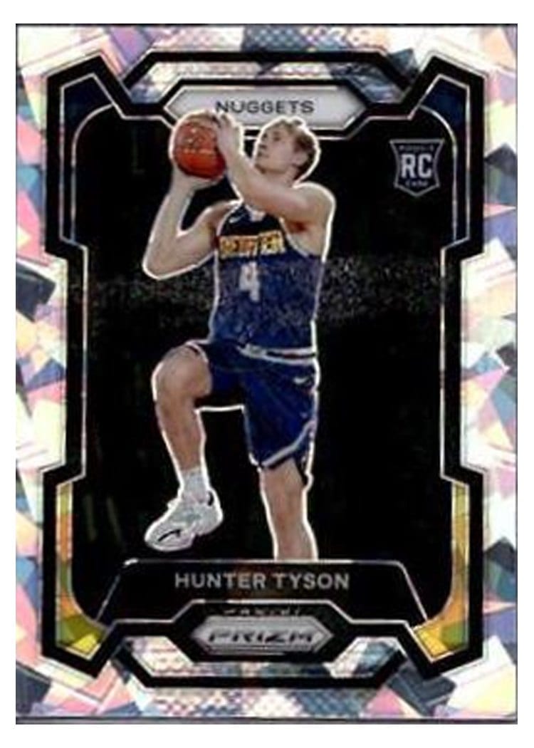 2023-24 Panini Prizm Base Set Hunter Tyson #171 card