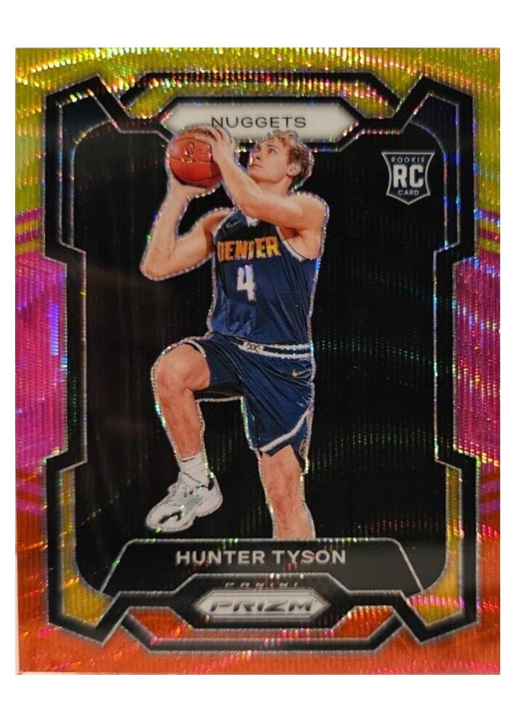 2023-24 Panini Prizm Base Set Hunter Tyson #171 card