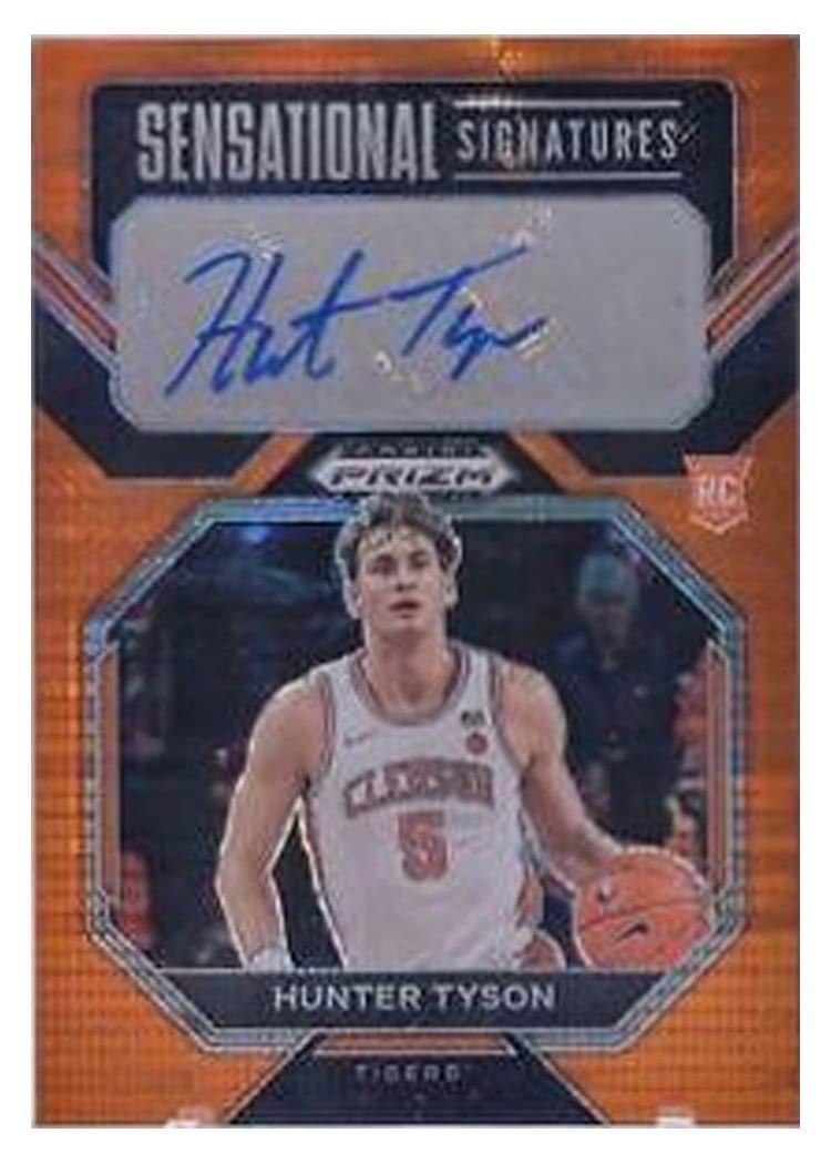 2023-24 Panini Prizm Base Set Hunter Tyson #171 card