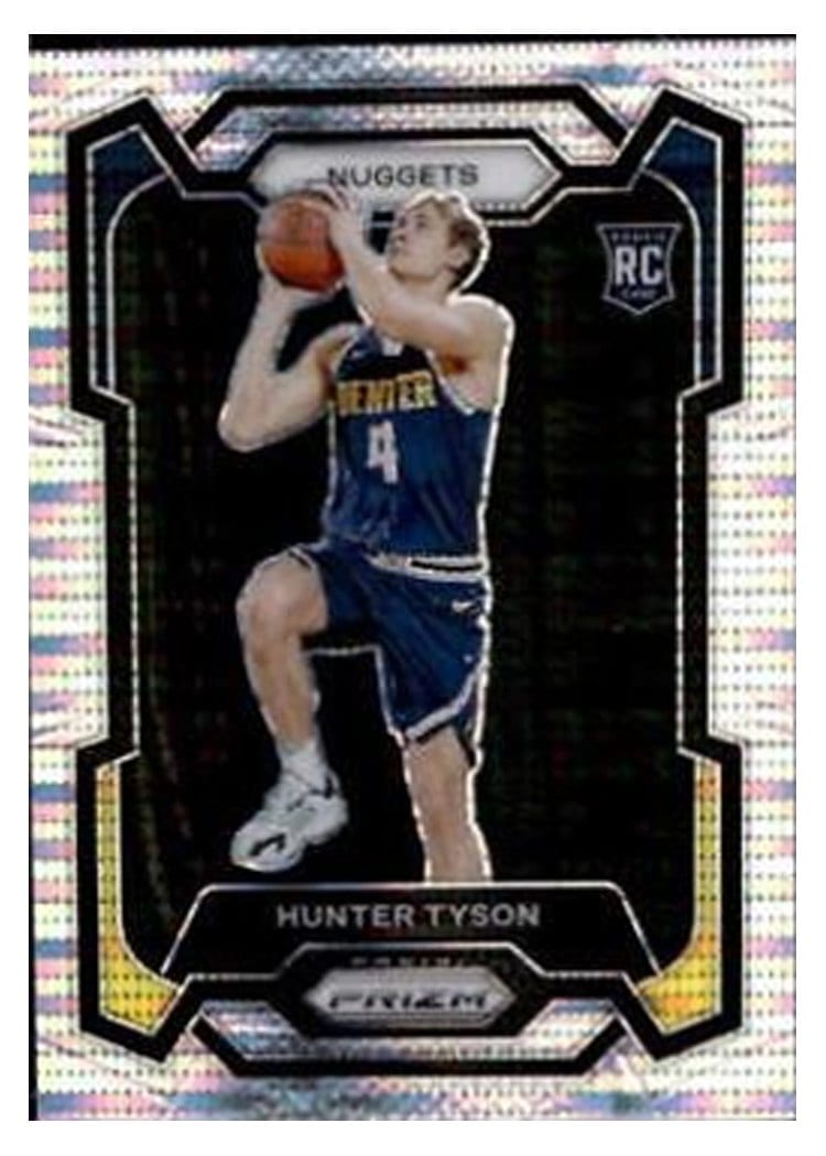 2023-24 Panini Prizm Base Set Hunter Tyson #171 card