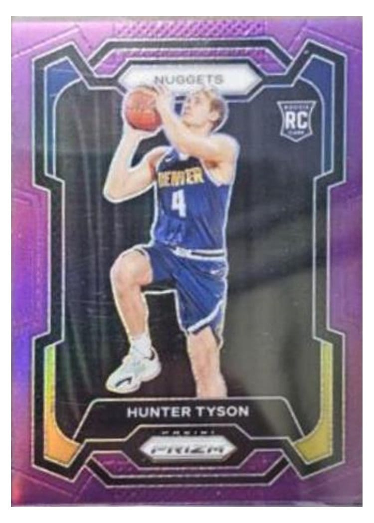 2023-24 Panini Prizm Base Set Hunter Tyson #171 card