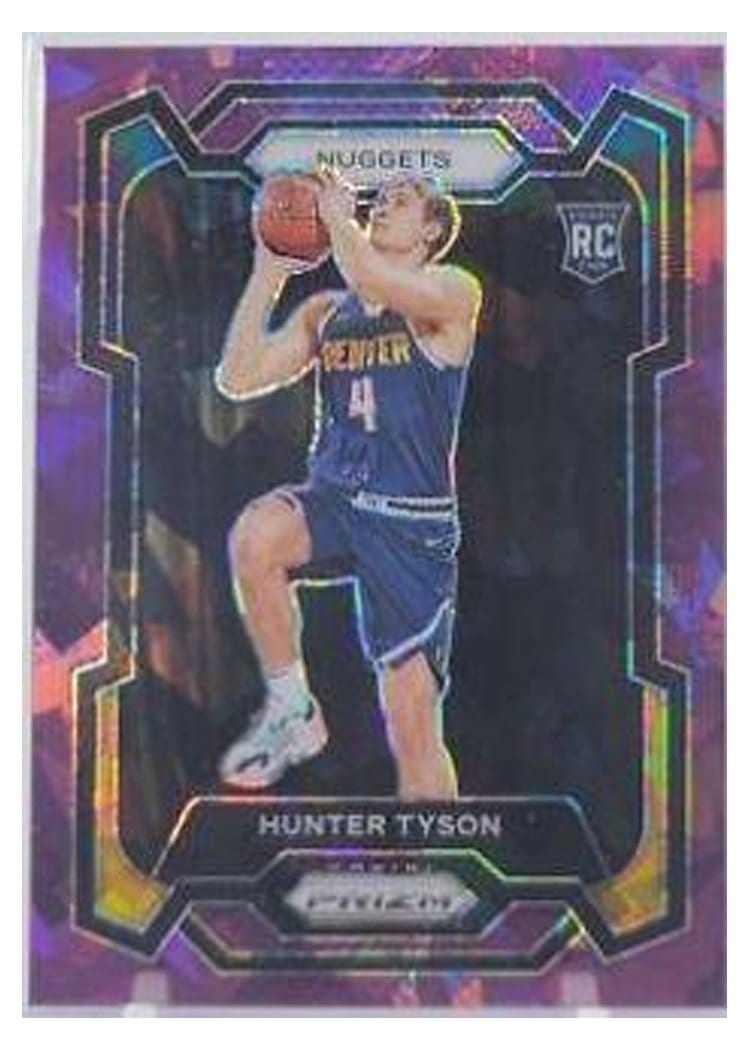 2023-24 Panini Prizm Base Set Hunter Tyson #171 card